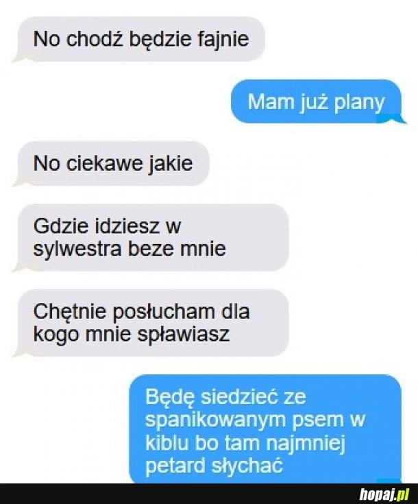 
    Heh, moje plany na Sylwestra. 