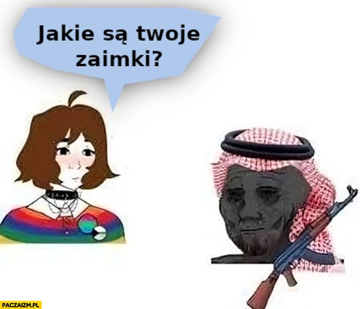 
    LGBT jakie są twoje zaimki palestyńczyk arab zapytany