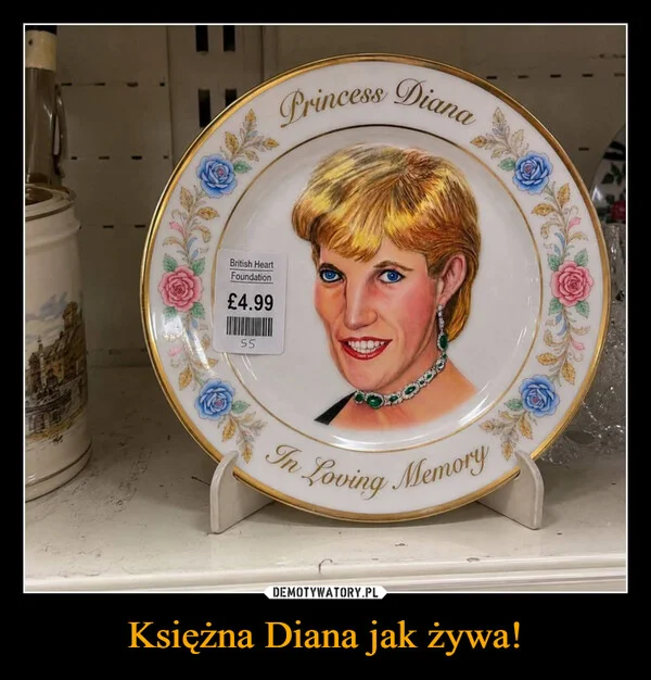 
    Księżna Diana jak żywa!