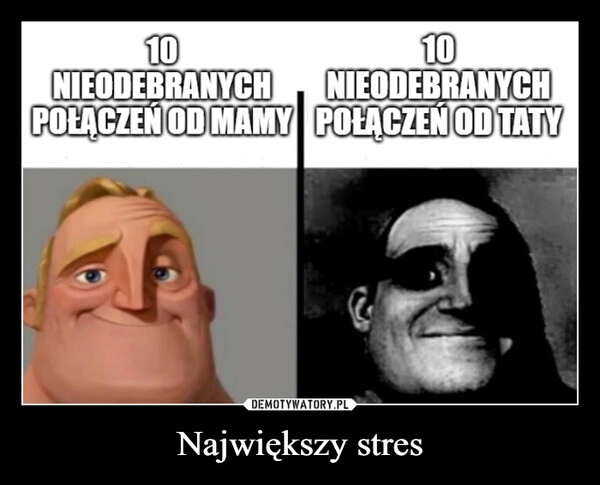 
    Największy stres 