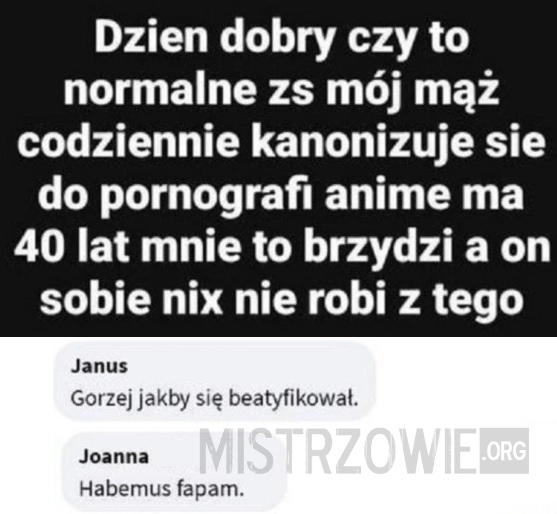 
    Mąż