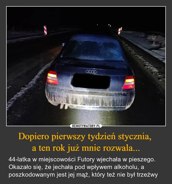 
    Dopiero pierwszy tydzień stycznia, a ten rok już mnie rozwala...