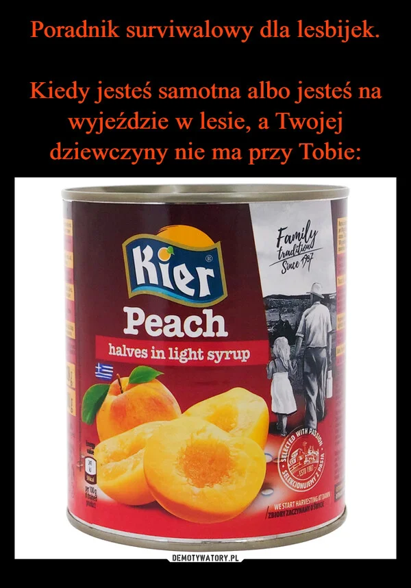 
    Poradnik surviwalowy dla lesbijek. Kiedy jesteś samotna albo jesteś na wyjeździe w lesie, a Twojej dziewczyny nie ma przy Tobie:
