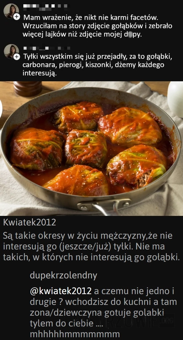 
    Gołąbki