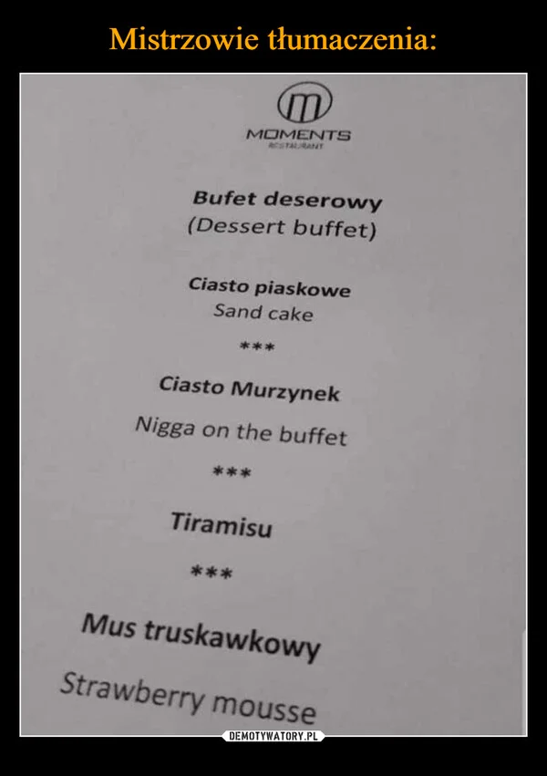 
    Mistrzowie tłumaczenia: