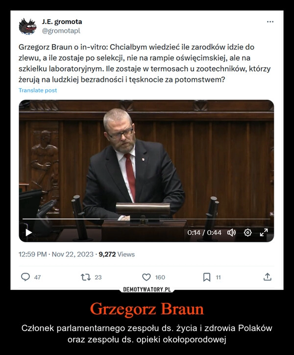 
    Grzegorz Braun