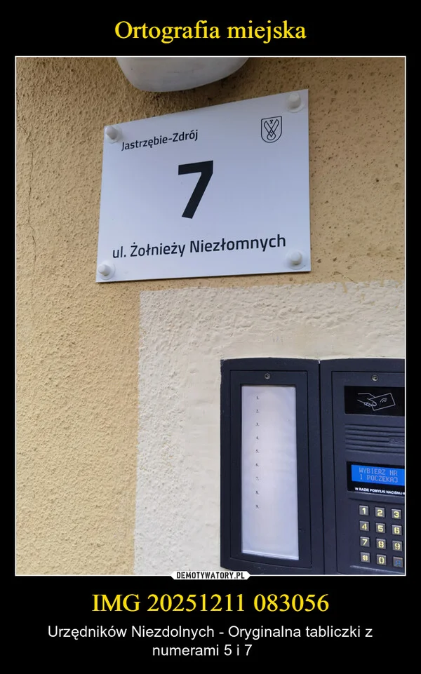 
    Ortografia miejska IMG 20251211 083056