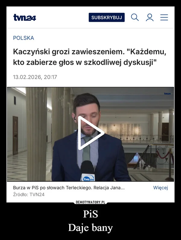 
    PiS Daje bany