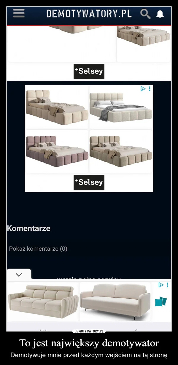 
    To jest największy demotywator