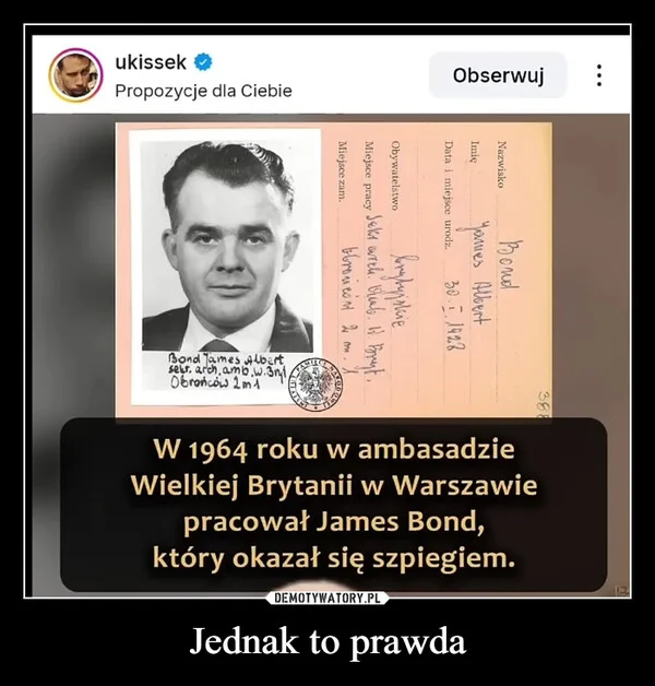 
    Jednak to prawda