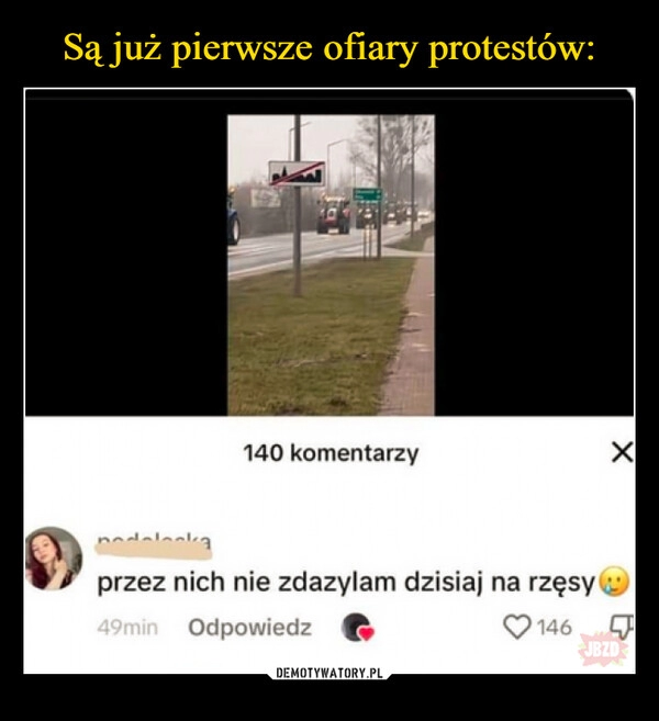 
    Są już pierwsze ofiary protestów: