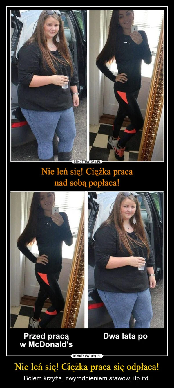 
    Nie leń się! Ciężka praca się odpłaca!