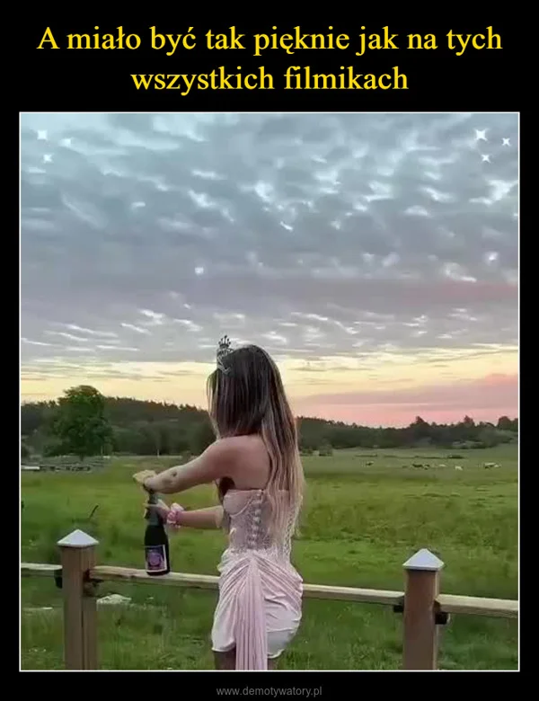 
    A miało być tak pięknie jak na tych wszystkich filmikach