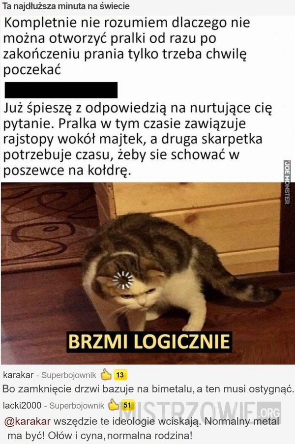 
    Ta najdłuższa minuta na świecie