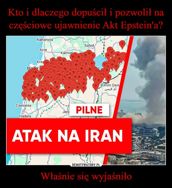 
    Kto i dlaczego dopuścił i pozwolił na częściowe ujawnienie Akt Epstein'a? Właśnie się wyjaśniło