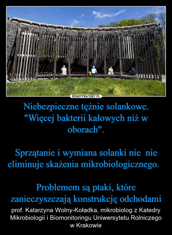 
    Niebezpieczne tężnie solankowe. 