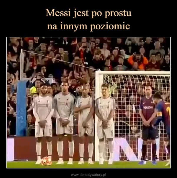 Messi jest po prostu na innym poziomie