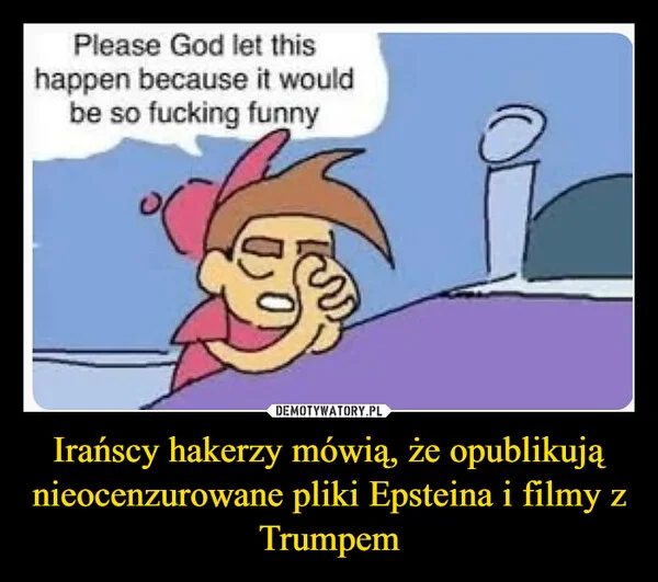 
    Irańscy hakerzy mówią, że opublikują nieocenzurowane pliki Epsteina i filmy z Trumpem