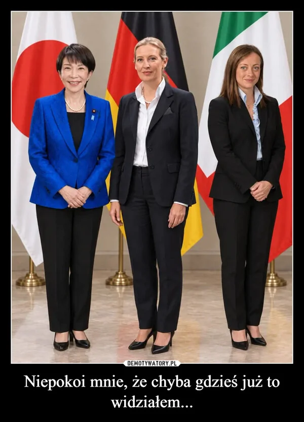 
    Niepokoi mnie, że chyba gdzieś już to widziałem...