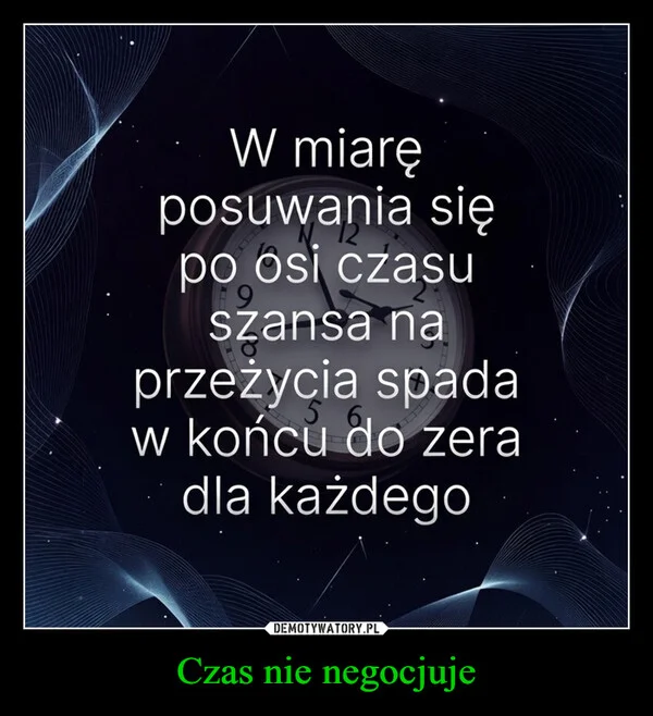 
    Czas nie negocjuje