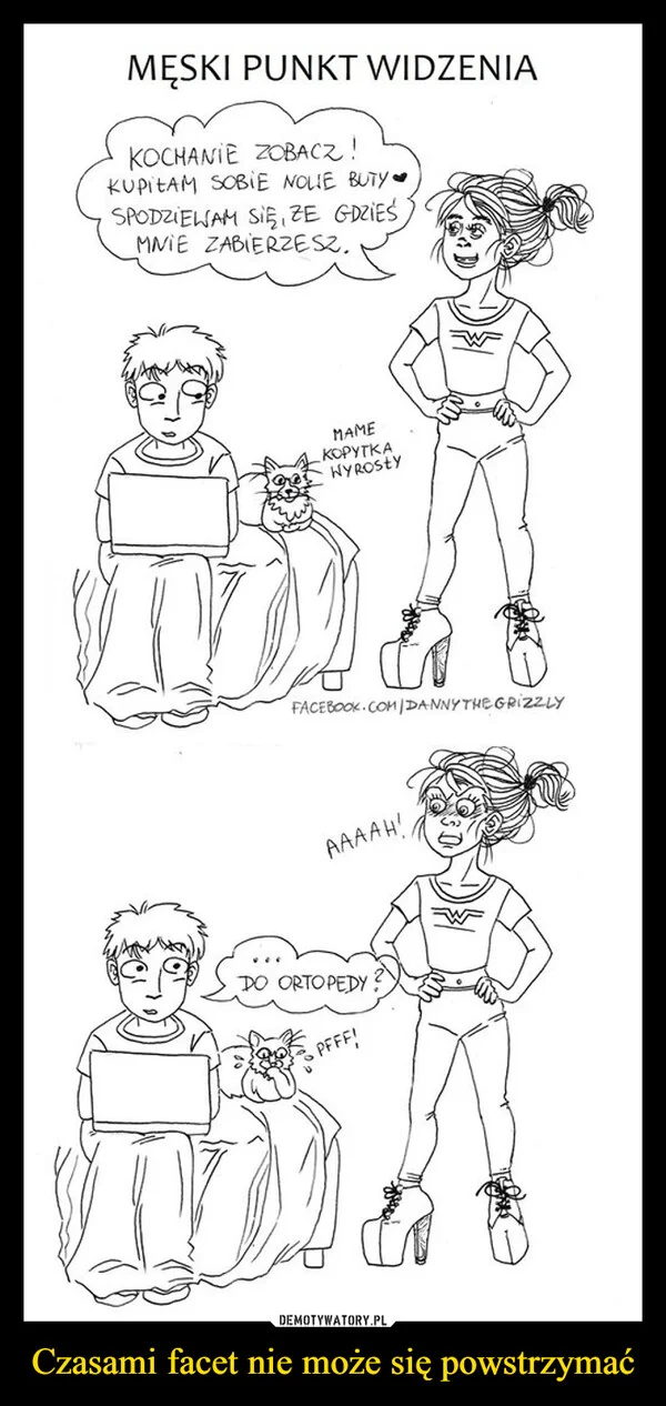 Czasami facet nie może się powstrzymać