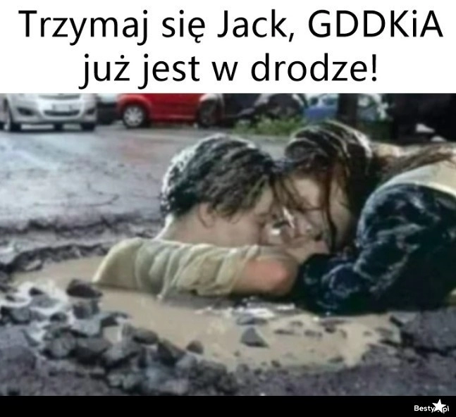 
    Polskie drogi po zimie 