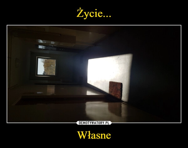 
    Życie... Własne