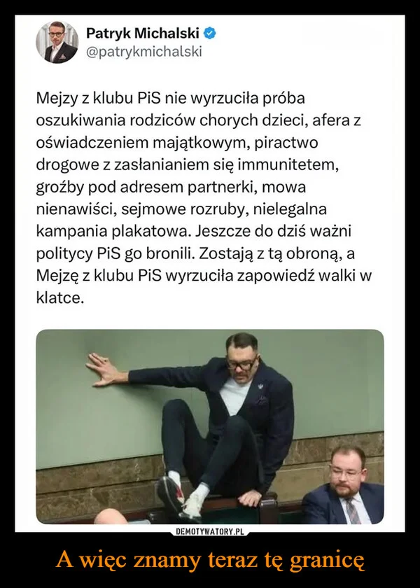 
    A więc znamy teraz tę granicę