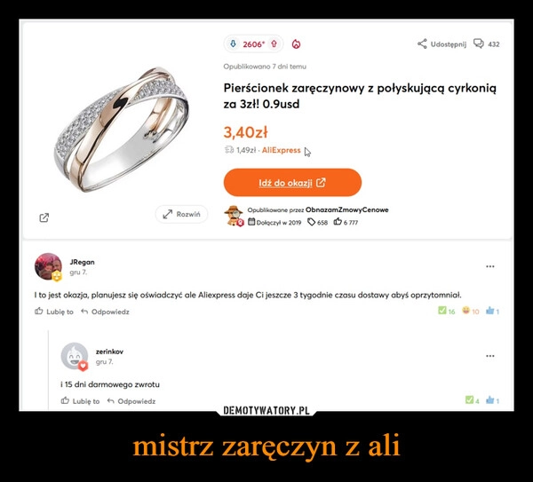 
    mistrz zaręczyn z ali