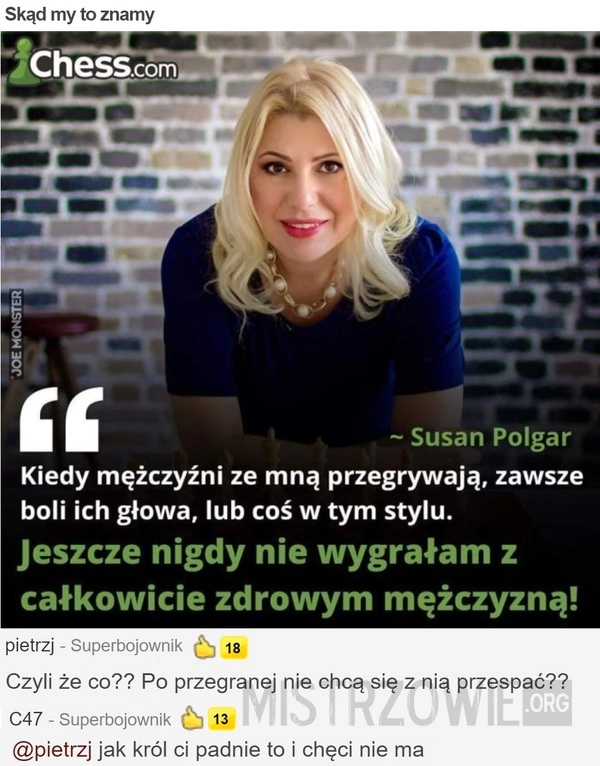 
    Skąd my to znamy