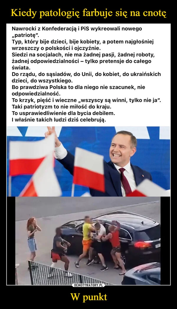 
    Kiedy patologię farbuje się na cnotę W punkt