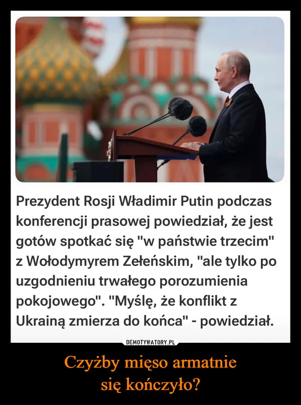 
    Czyżby mięso armatnie się kończyło?