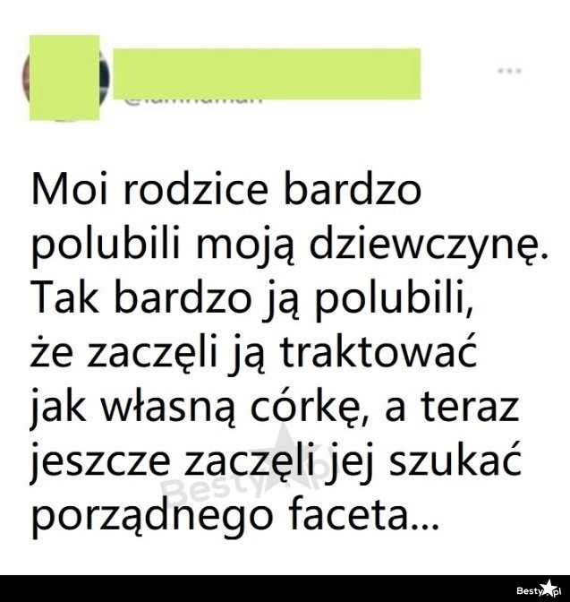 
    Specjalne względy u rodziców pratnera 