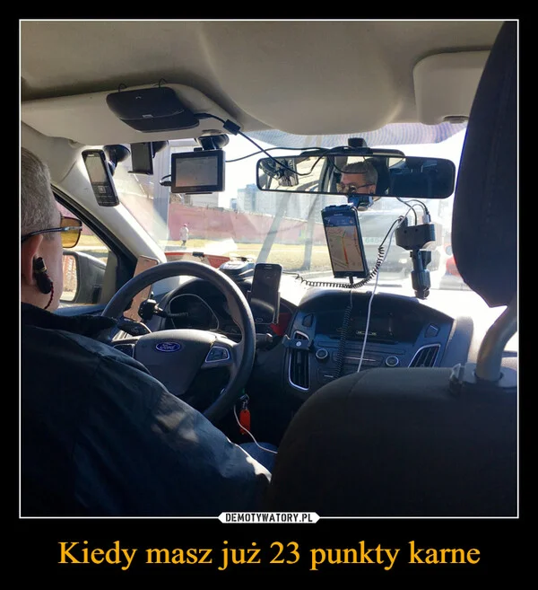 
    Kiedy masz już 23 punkty karne