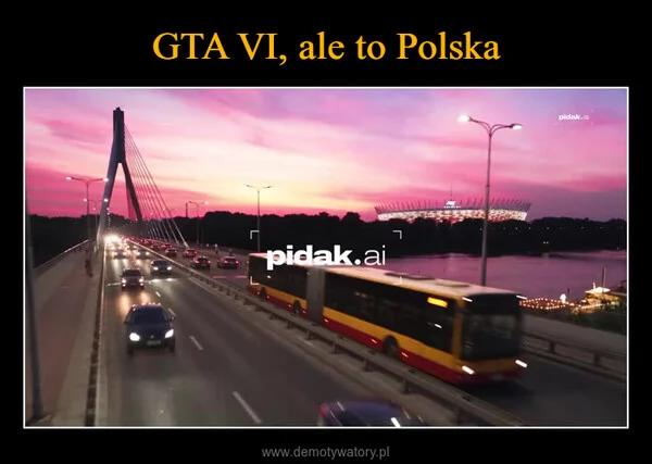 
    GTA VI, ale to Polska
