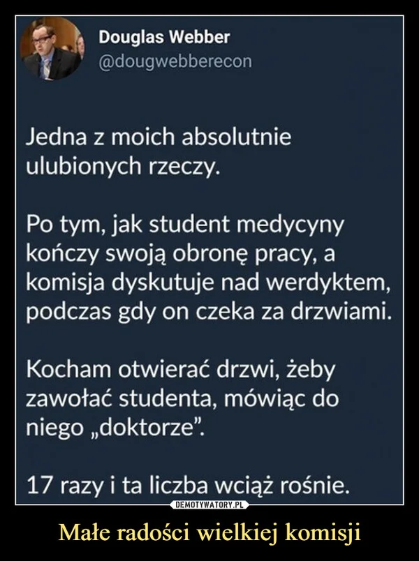
    Małe radości wielkiej komisji