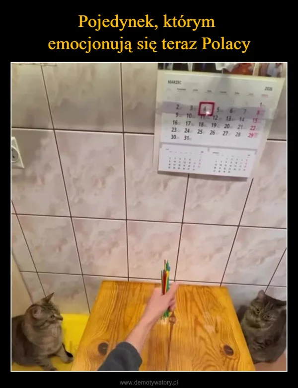 
    Pojedynek, którym emocjonują się teraz Polacy