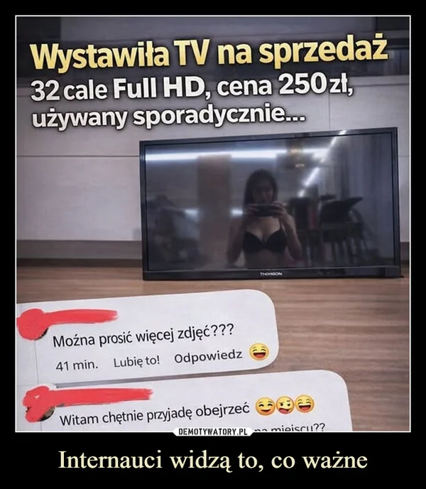 
    Internauci widzą to, co ważne