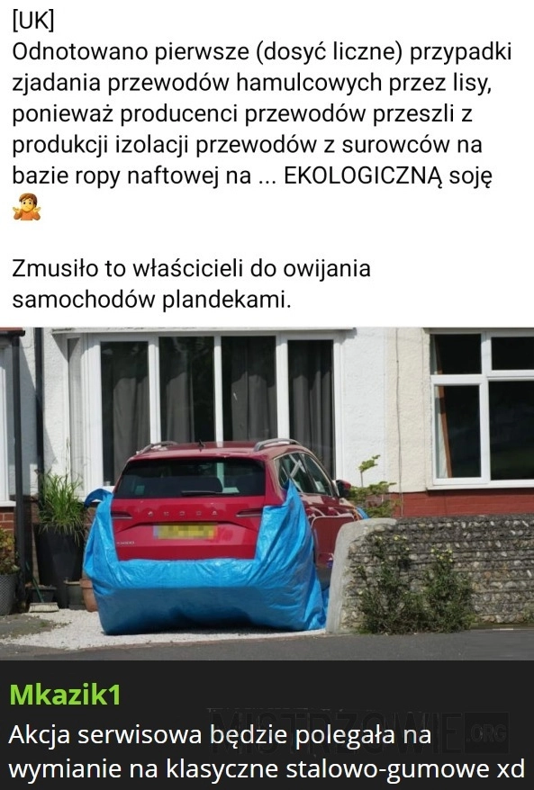 
    Przewody hamulcowe