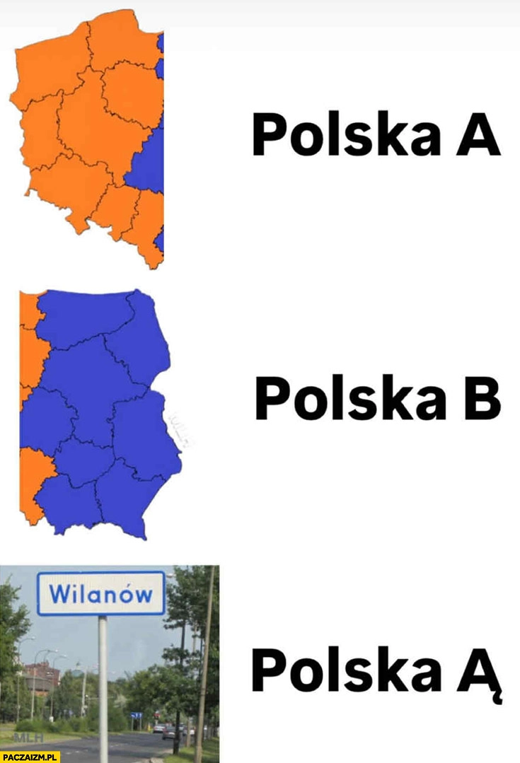 
    Polska A, Polska B, Polska Ą Wilanów