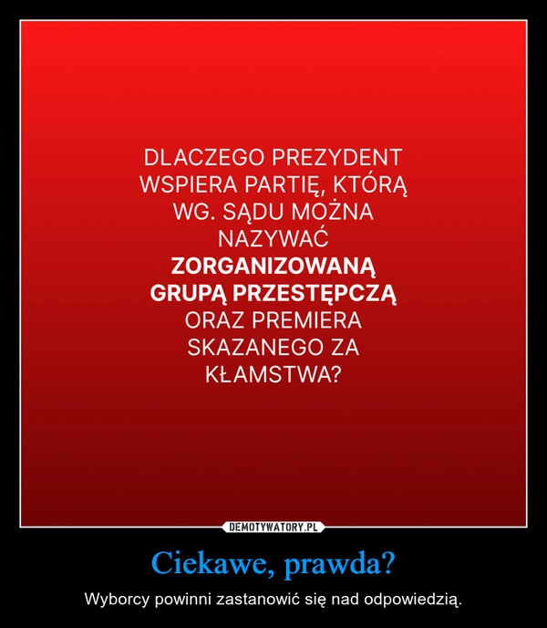 
    Ciekawe, prawda?