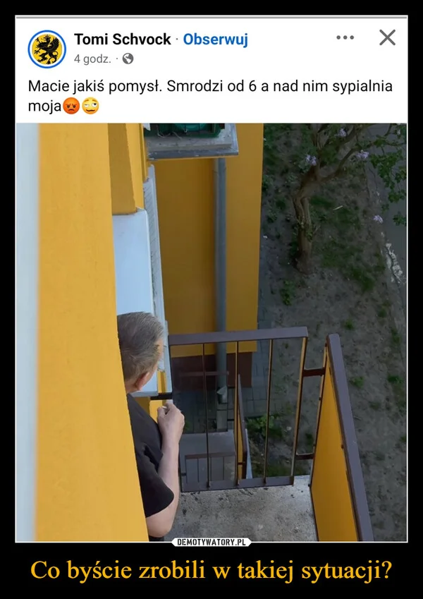 
    Co byście zrobili w takiej sytuacji?