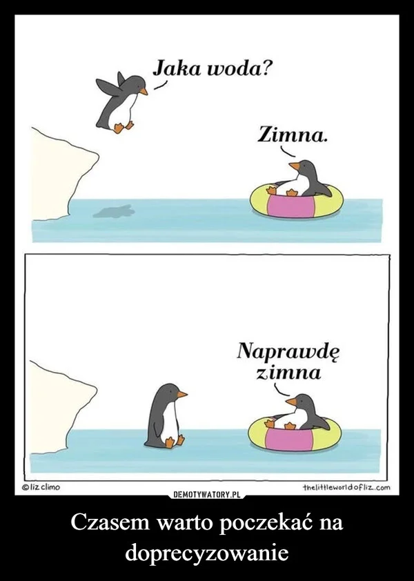 
    Czasem warto poczekać na doprecyzowanie