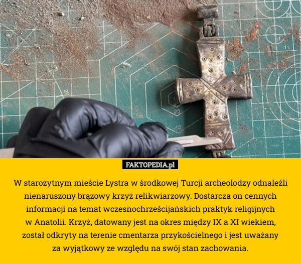 
    W starożytnym mieście Lystra w środkowej Turcji archeolodzy odnaleźli nienaruszony