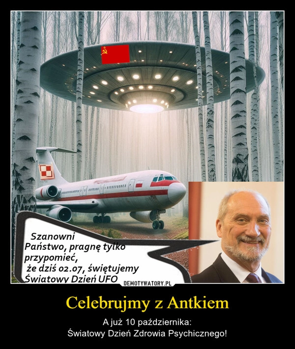 
    Celebrujmy z Antkiem