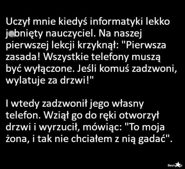 
    Nauczyciel informatyki 