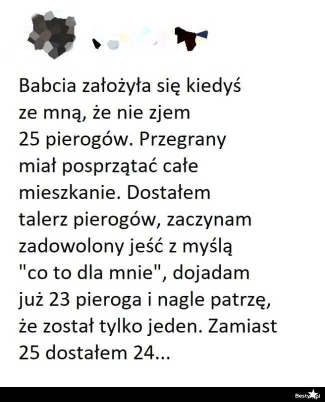 
    Zakład z babcią 