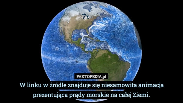 
    W linku w źródle znajduje się niesamowita animacja prezentująca prądy morskie