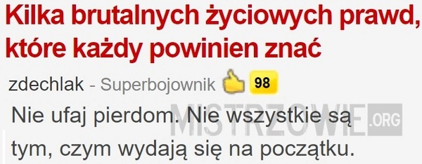 
    Prawdy życiowe