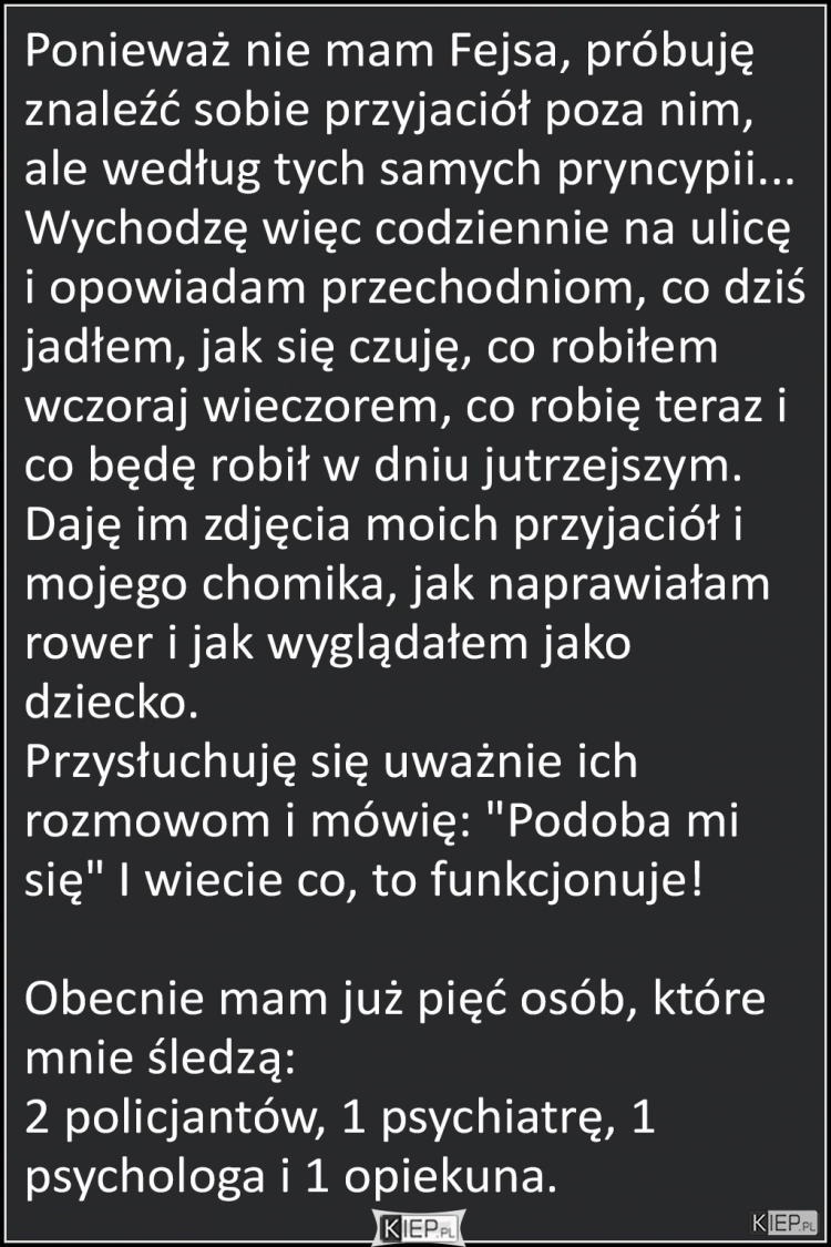 
    Życie poza fejsem